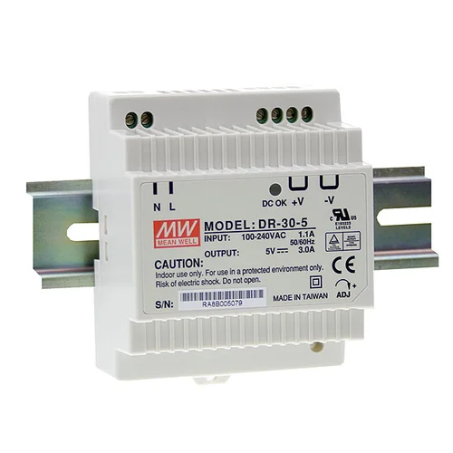 DR-30-12 Блок питания на DIN-рейку, 12В, 2А, 30Вт Mean Well